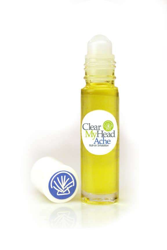 Clear My Head Ltd - Wholesale Essential Oil Roll-On - Ache Roll-On Natural Aromatherapy Headache Relief for Retail10