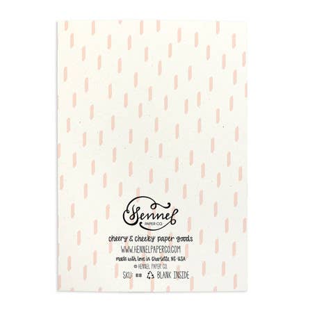 Hennel Paper Co. - Wholesale Love Card - Love Card - Stuck On You1