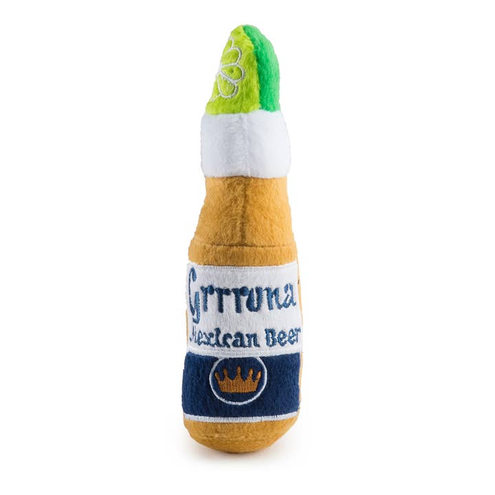 Haute Diggity Dog - Wholesale Pet squeaky toy – Dog - Grrrona Beer Bottle Toy Squeaker Dog Toy3