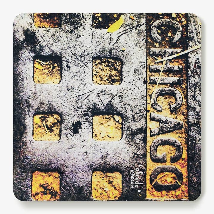 Coaster Chicago Abrade por atacado de Simply Grateful