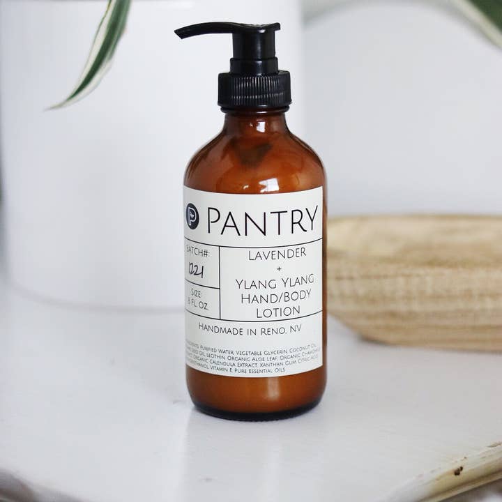 Pantry Products - Skin, Body, + Wellness - Wholesale Hand & body lotion - Soothing Hand + Body Lotion - 8oz - Aloe-infused body cream1