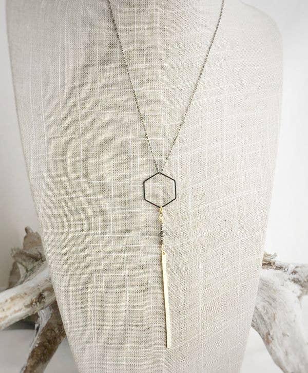 Fearless Memories Jewelry - Wholesale Pendant/Charm Necklace - Seasons Change - Tiny Faceted Pyrite0