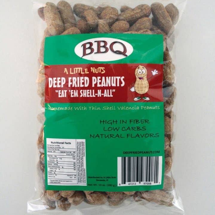 BBQ Deep Fried Peanuts for wholesale by A Little Nuts Deep Fried Peanuts