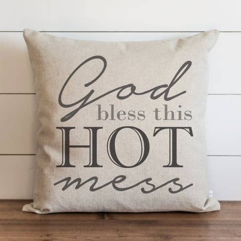 God Bless This Hot Mess Fodera per la vendita all'ingrosso da parte di Porter Lane Home