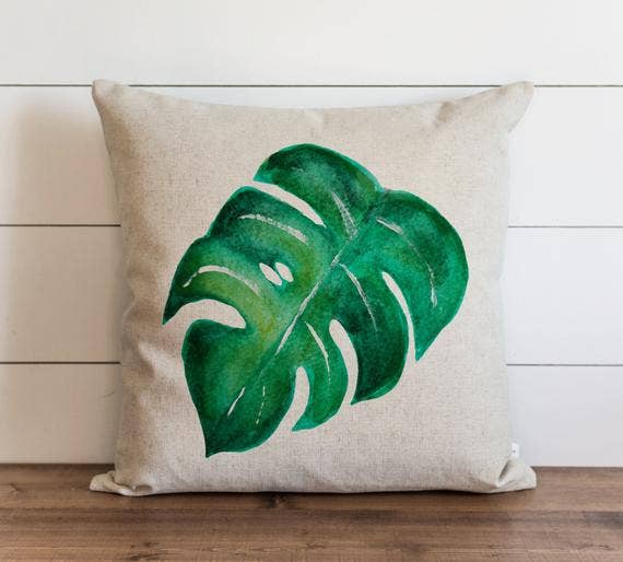 Porter Lane Home - Wholesale Throw Pillow Cover - Palm Pillow Cover