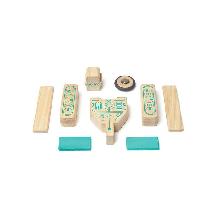 Tegu - Wholesale Wood Toy - Kids - Magbot - Magnetic Wooden Block Set1