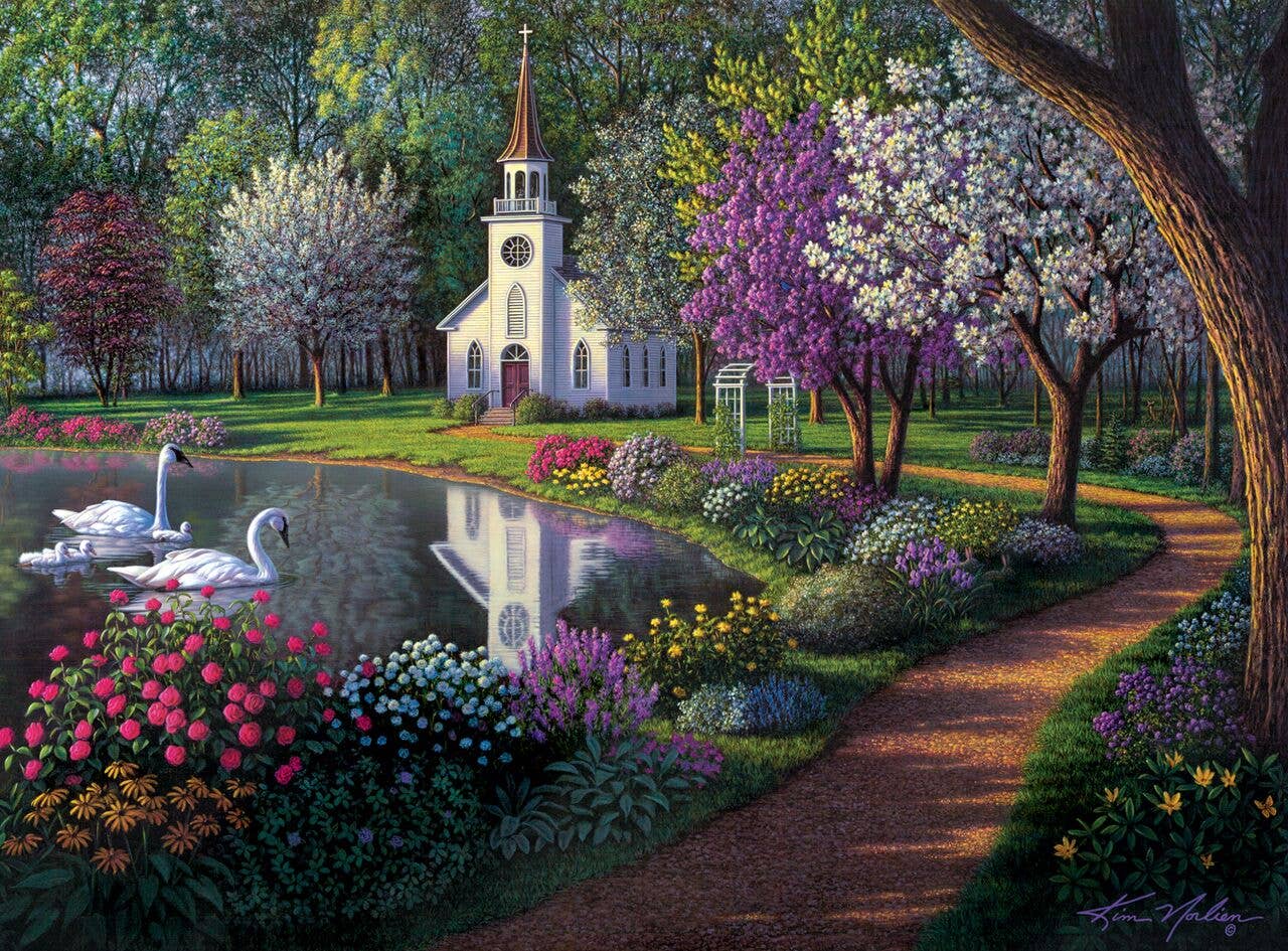 Buffalo Games & Puzzles - Wholesale Puzzle - Kids - Sanctuary by Kim Norlien 1000 Piece Jigsaw Puzzle1