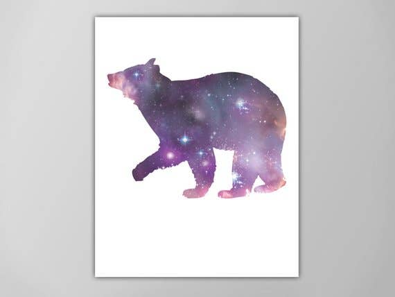 The National Anthem - Wholesale Art Print - 11” x 14” Bear Spirit Animal Art Print0