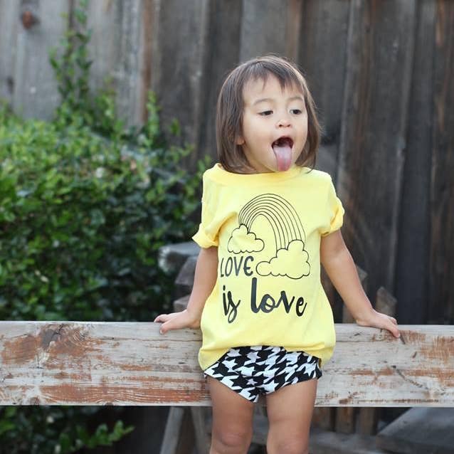 Love Is Love Marriage Equality Tee for wholesale by spillthebeansetc