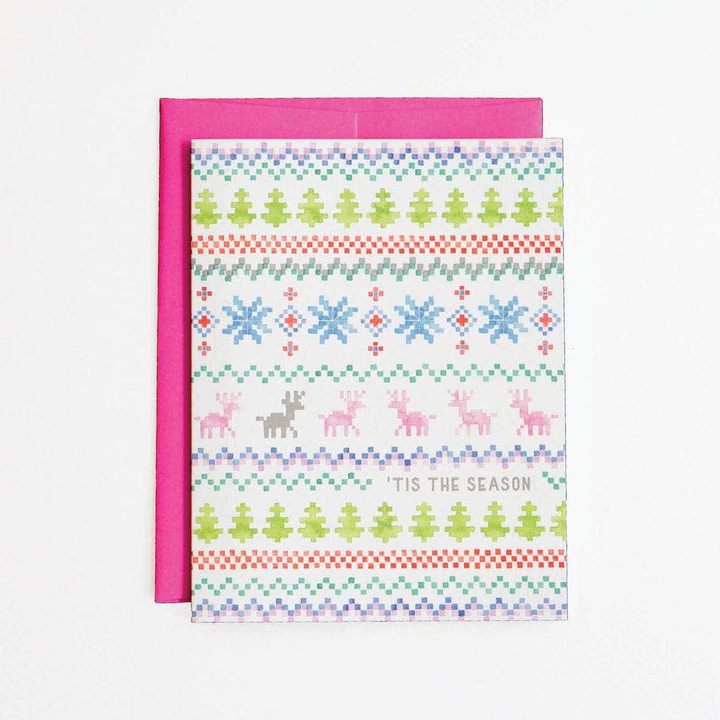 Party Sally - Wholesale Christmas Card - Holiday Sweater Card