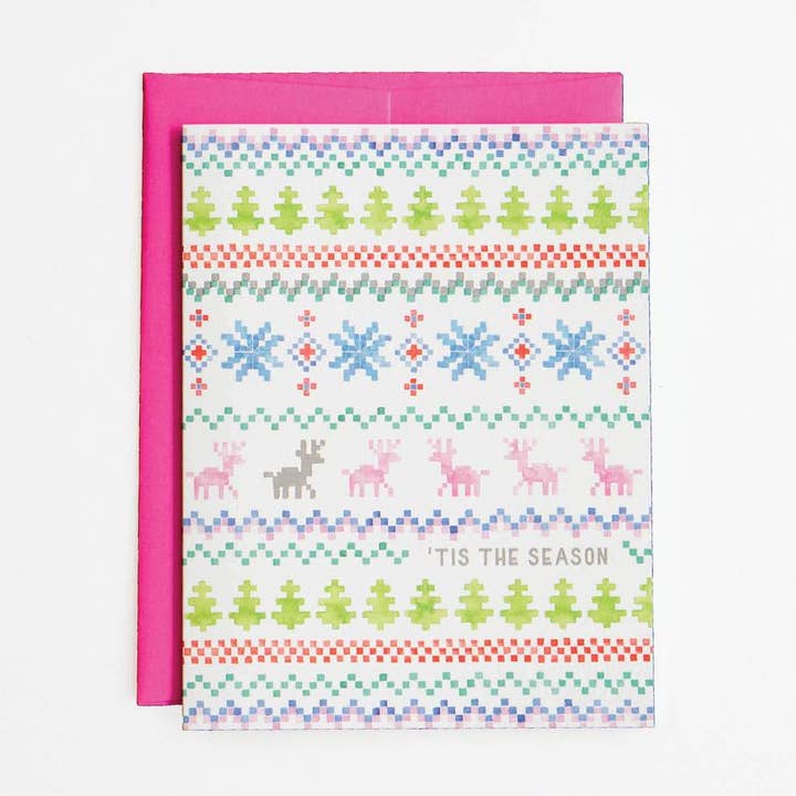 Party Sally - Wholesale Christmas Card - Holiday Sweater Card0