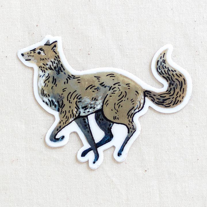 Wildship Studio – Engroshandel Klistermærke – Wolf Animal Vinyl klistermærke0