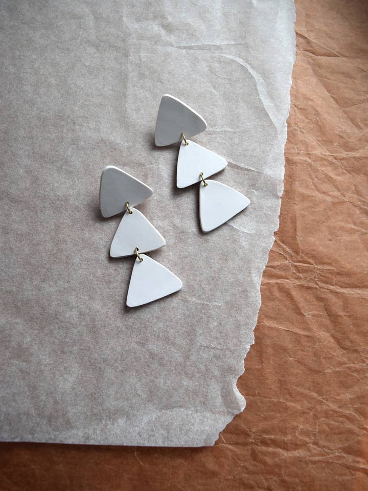 Schelp oorbellen voor wholesale door Xenia Studio