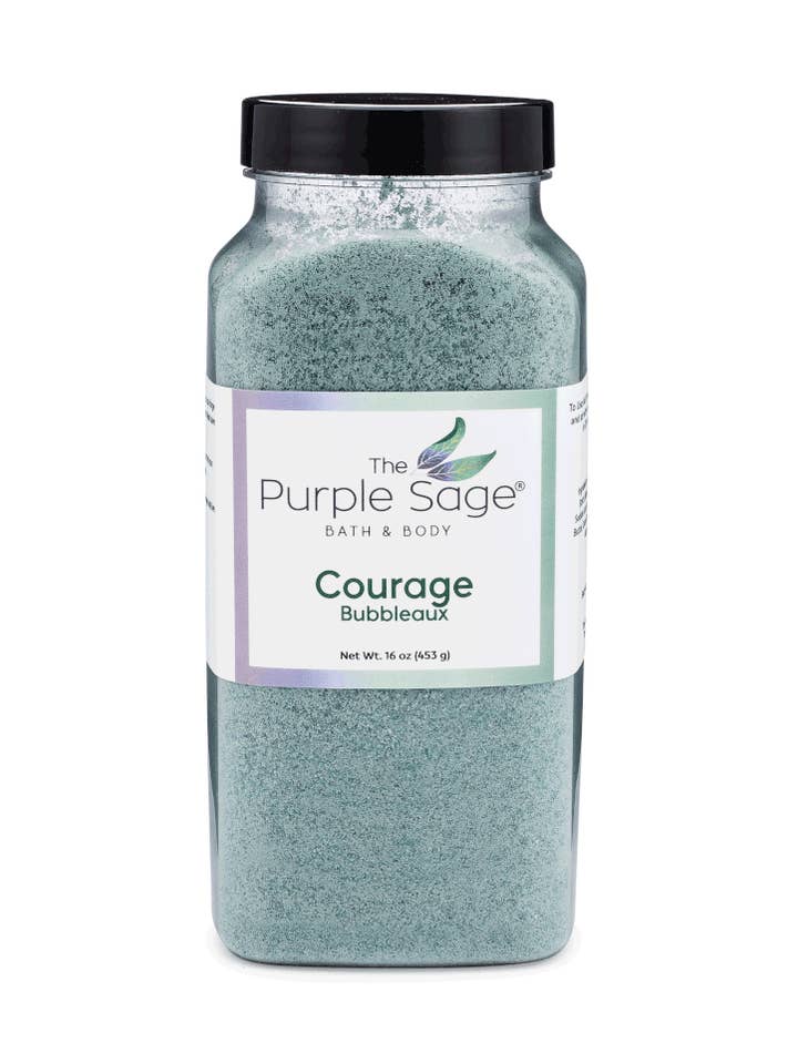 Courage Bubbleaux Bath for wholesale by The Purple Sage