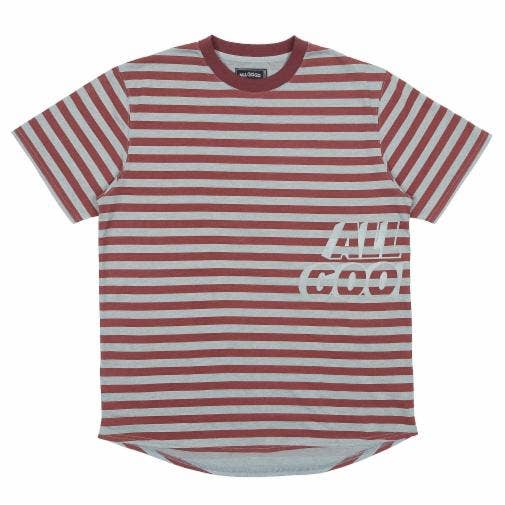 Isiga randig skuren T-shirt för wholesale av All Good