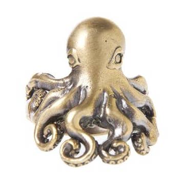 Bläckfisk Ring för wholesale av Alkemie Jewelry