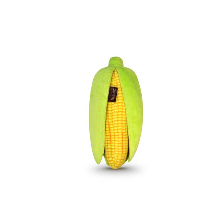 P.L.A.Y. Pet Lifestyle and You - Wholesale Pet Plush Toy - Dog - Farm Fresh Veggie_Corn
