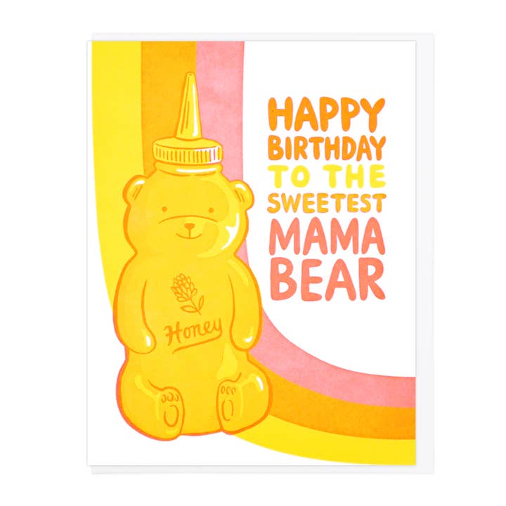 Happy Birthday Sweetest Mama Bear for wholesale by Lucky Horse Press