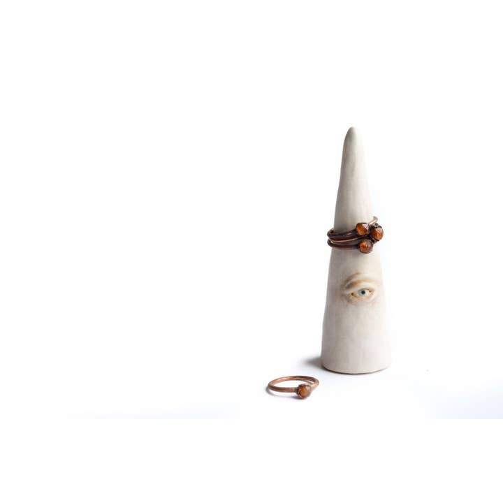 HAWKHOUSE – Großhandel Einzelstein-/Solitär-Ring – Oranger Granat Ring1