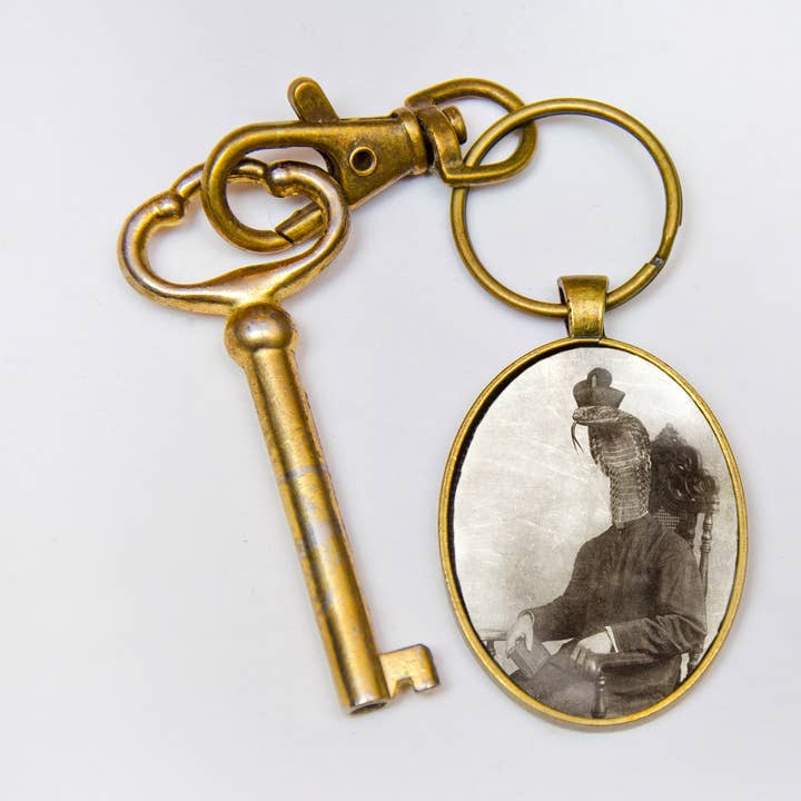 The Wild Oddisorium - Wholesale Keychain - Unisex - Cobra Snake, Herpetologist, Herpetology Teacher, Reptile