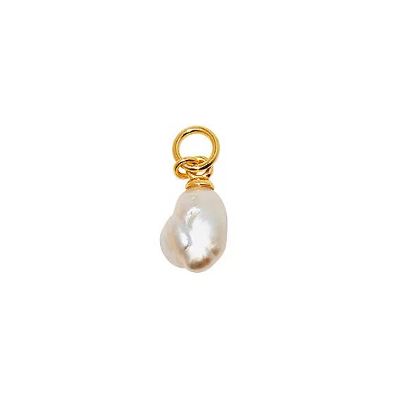 Gold Philosophy – wholesale Individual charm/pendant – Baroque Pearl