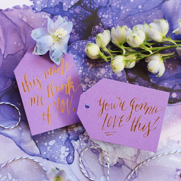 Wild Ink Press - Wholesale Flat Wrap - Deep Purple Gift Wrap | Single Sheet2