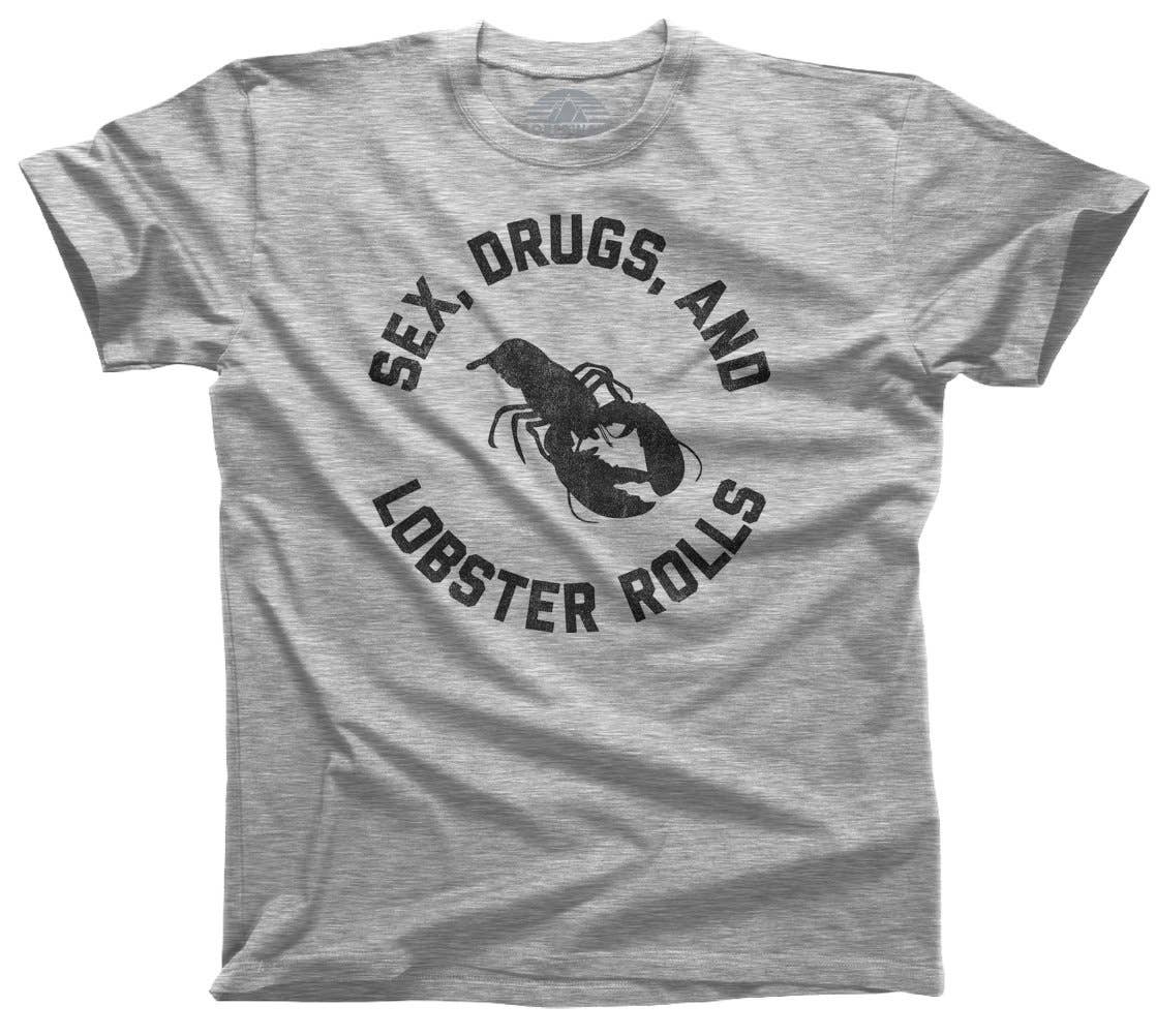 Boredwalk - Wholesale Screen Printed T-Shirt - Men's - Men's Sex Drugs and Lobster Rolls T-Shirt4