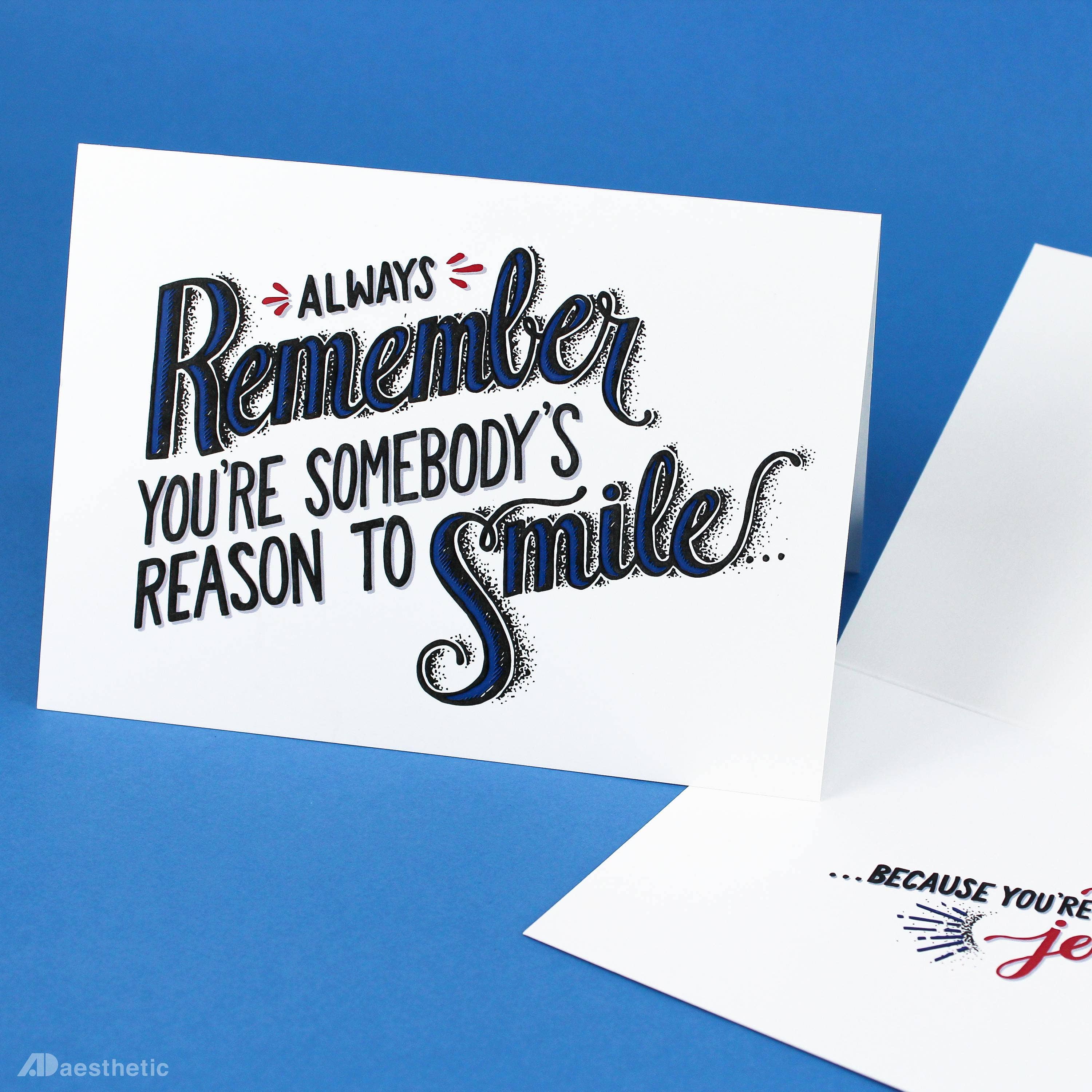 AD Aesthetic - Wholesale Everyday Greeting Card - You're A Joke Greeting Card3