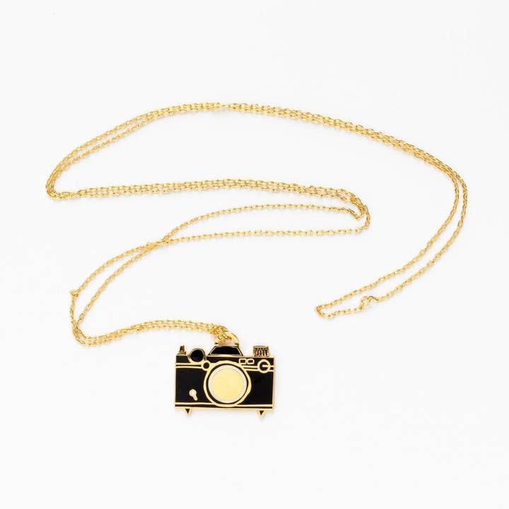 Yellow Owl Workshop - Wholesale Pendant/Charm Necklace - Camera Pendant0