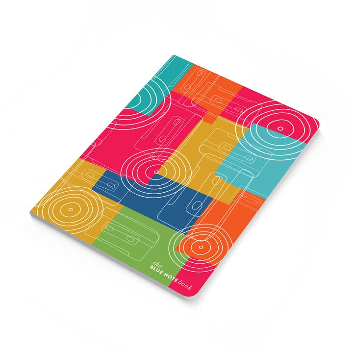 Records And Tapes Notebook for wholesale by Paisley Paper Co.