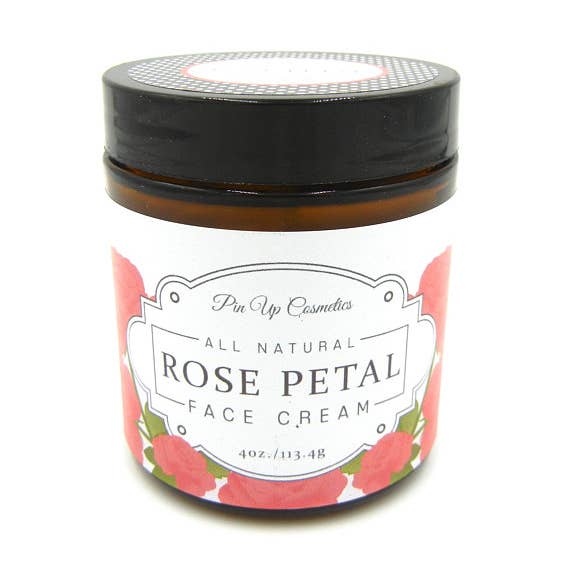 Rose Petal Face Cream for wholesale by Pin Up Cosmetics