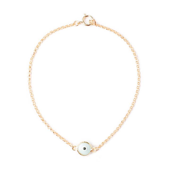 Baby Blue Eye Selene Bracelet for wholesale by Pharao Jewelry