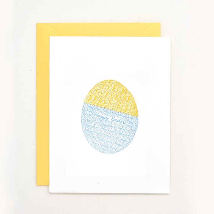 Easter Egg - Easter Greeting Card - Perfect for Easter Baske for wholesale by Helen Edna