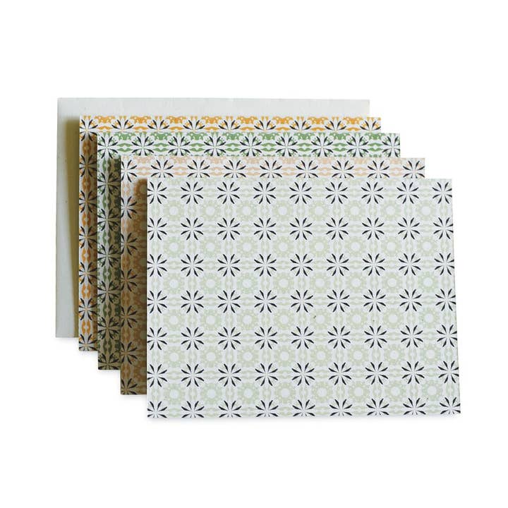 Chicory Woodblock Cards / Boxed Set of 8 for wholesale by June & December