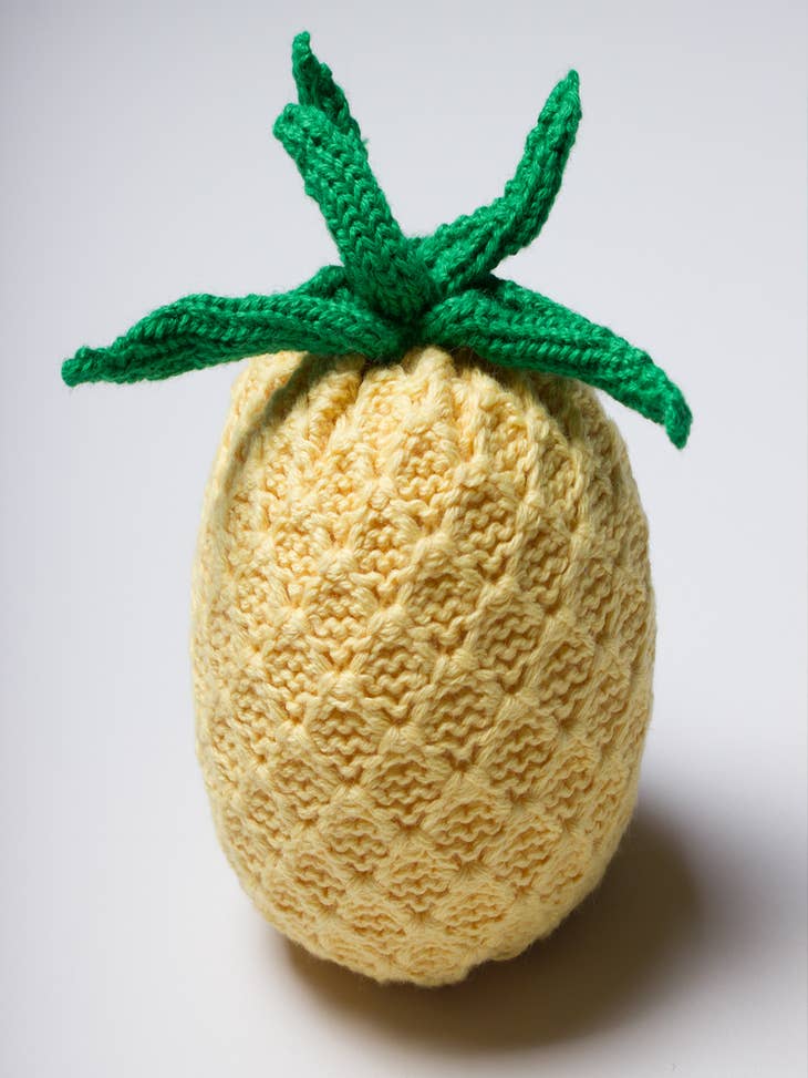 Wholesale Organic Baby Toy - Pineapple Rattle (Handmade) for your