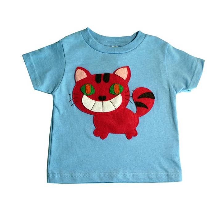 Le Cheshire Cat T-Shirt Enfant pour la vente par mi cielo