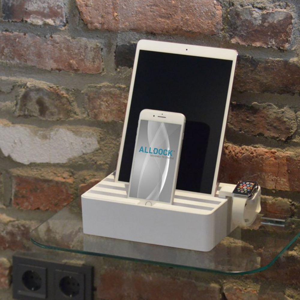 REMOVED BRAND - Wholesale Charging Dock - All-Dock Apple Watch - White3