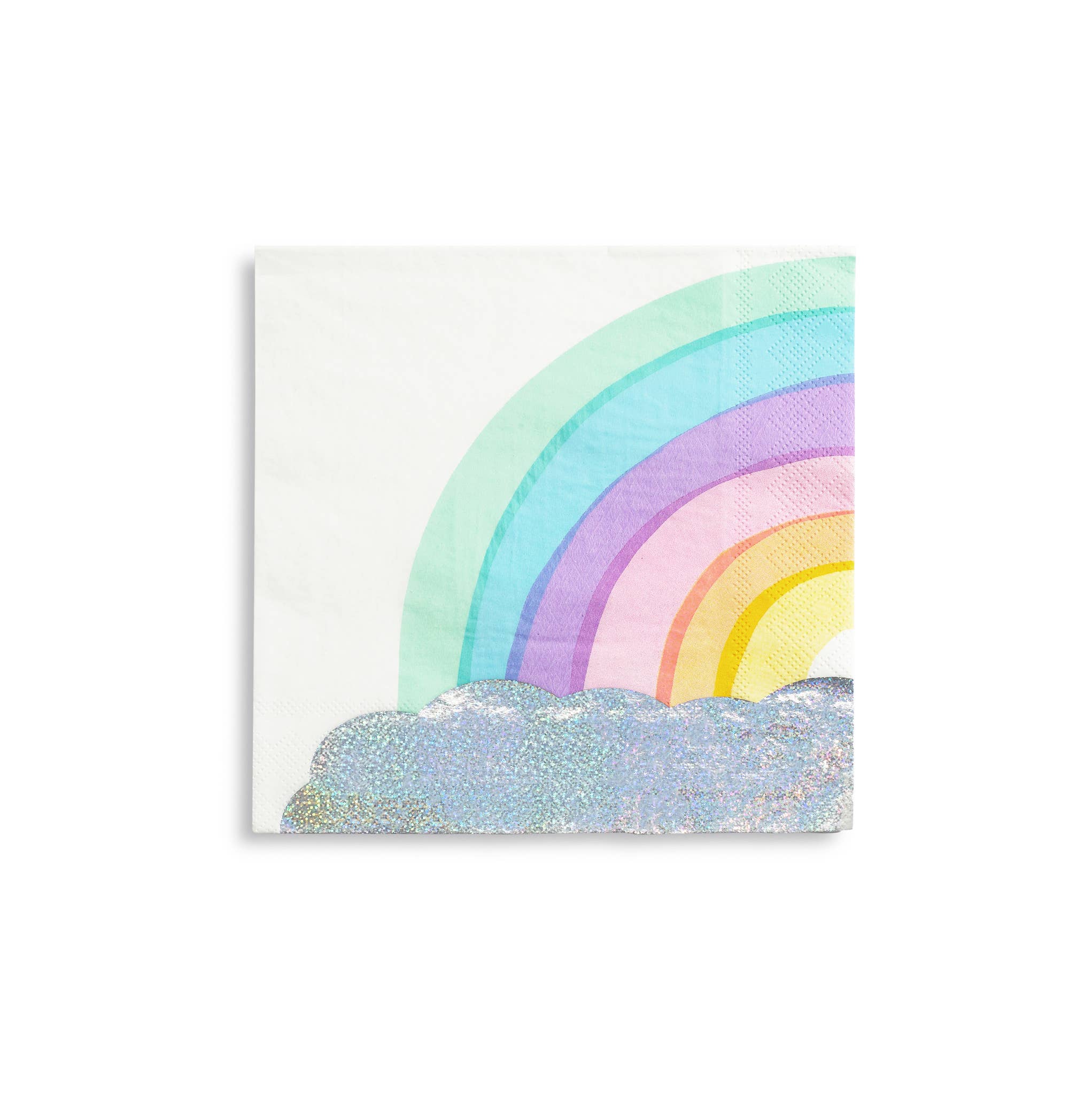 Jollity & Co. + Daydream Society - Wholesale Disposable napkin - Over the Rainbow Large Napkins - 16 Pk.