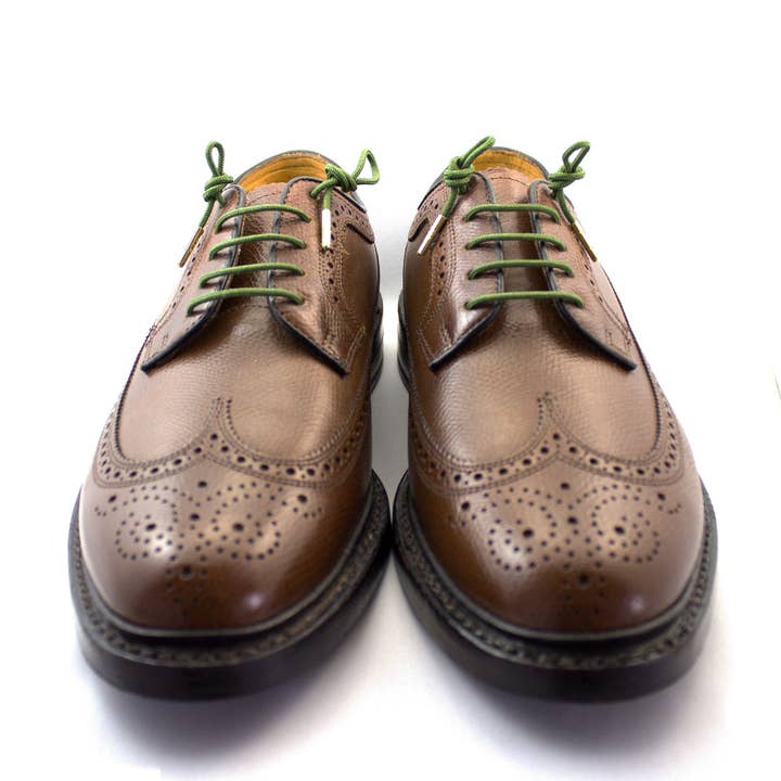 Stolen Riches - Wholesale Shoelaces - Men's - Moville Green - Dress Shoelace