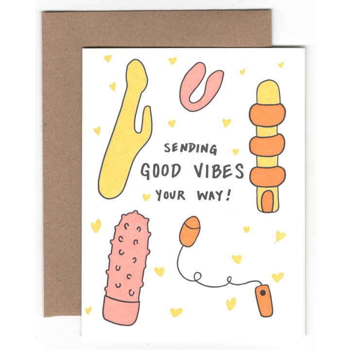 Power and Light Press - Wholesale Encouragement Card - Good Vibes