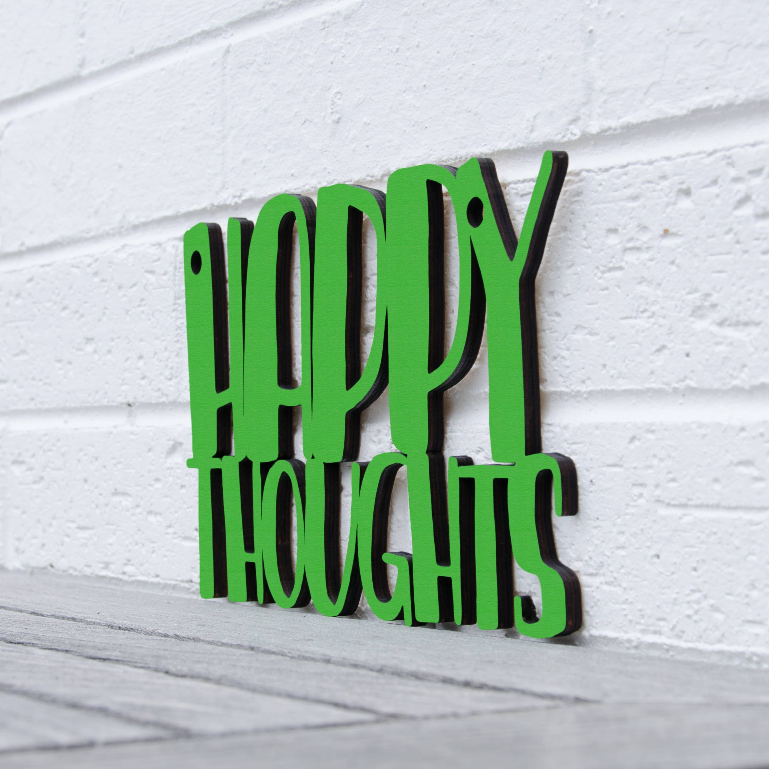 Spunky Fluff - Wholesale Wall Sign - Happy Thoughts10