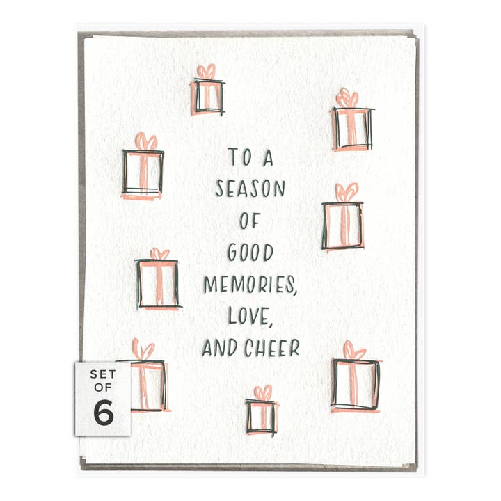 Goede herinneringen, liefde en gejuich - Wintervakantie - boxed voor wholesale door INK MEETS PAPER