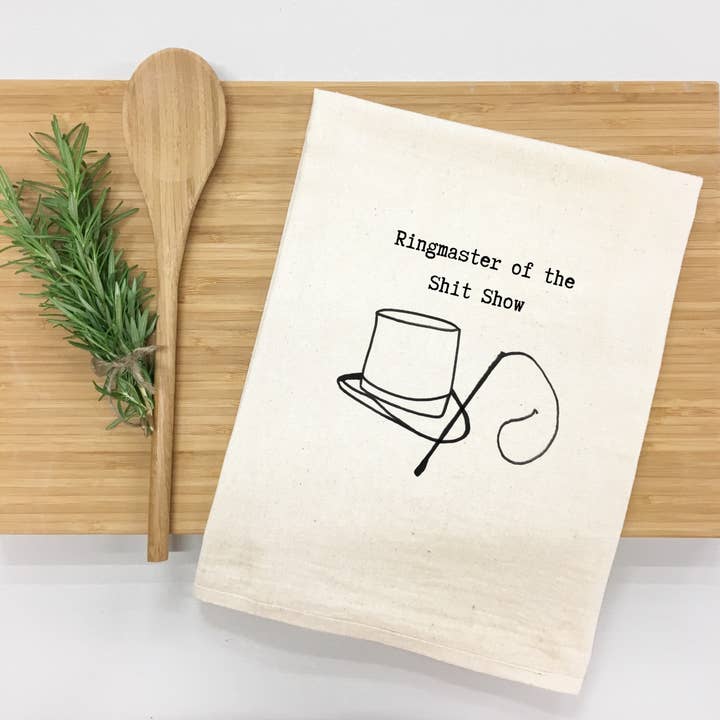 Tea Towel - Ringmaster for wholesale by Things UnCommon
