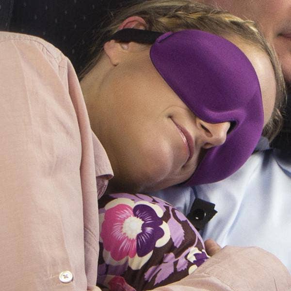 Bucky - Wholesale Sleep/Eye Mask - 40 Blinks Sleep Masks - Orchid4
