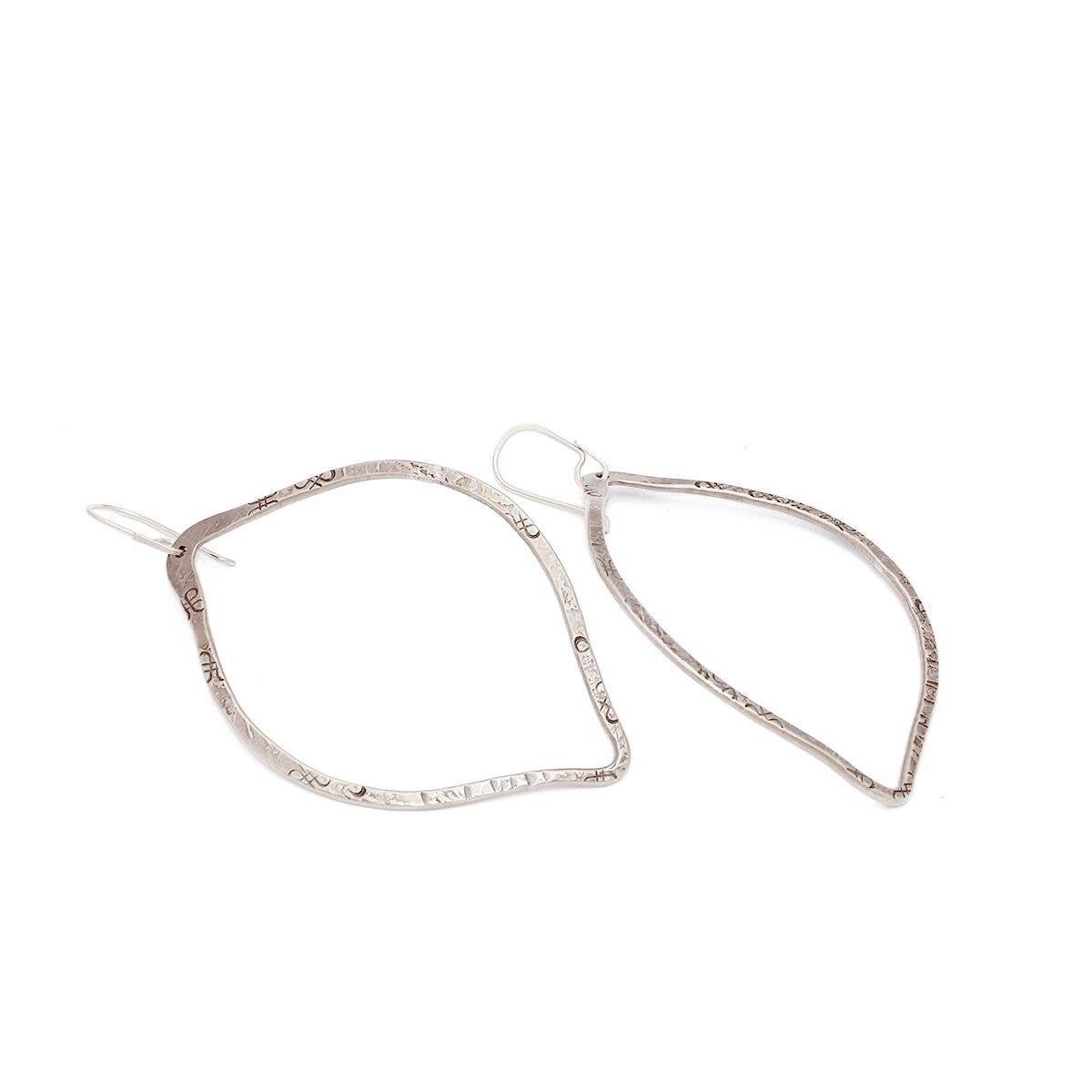 From The Reliquary - Wholesale Dangle Earrings - Neem Earrings in Silver2