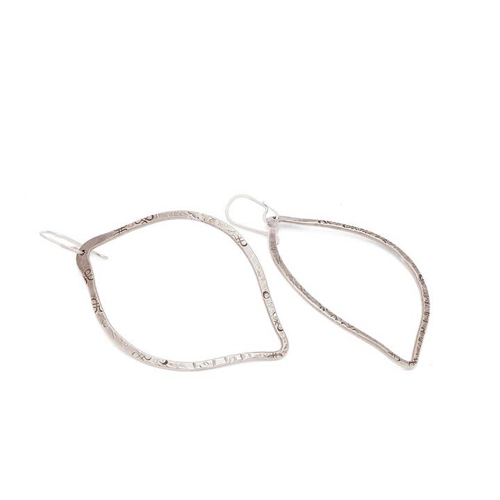 From The Reliquary - Wholesale Dangle Earrings - Neem Earrings in Silver2