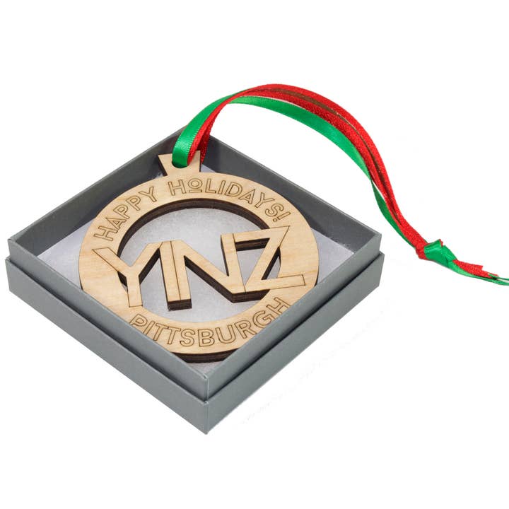 Yinz Ornament for wholesale by Blissed Out Design