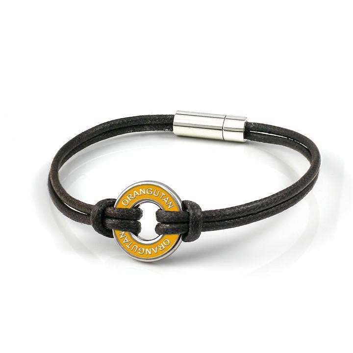 ARMBAND „KREISFÖRMIGE DES LEBENS“ - ORANG-UTAN für den Großhandel von Xtinctio