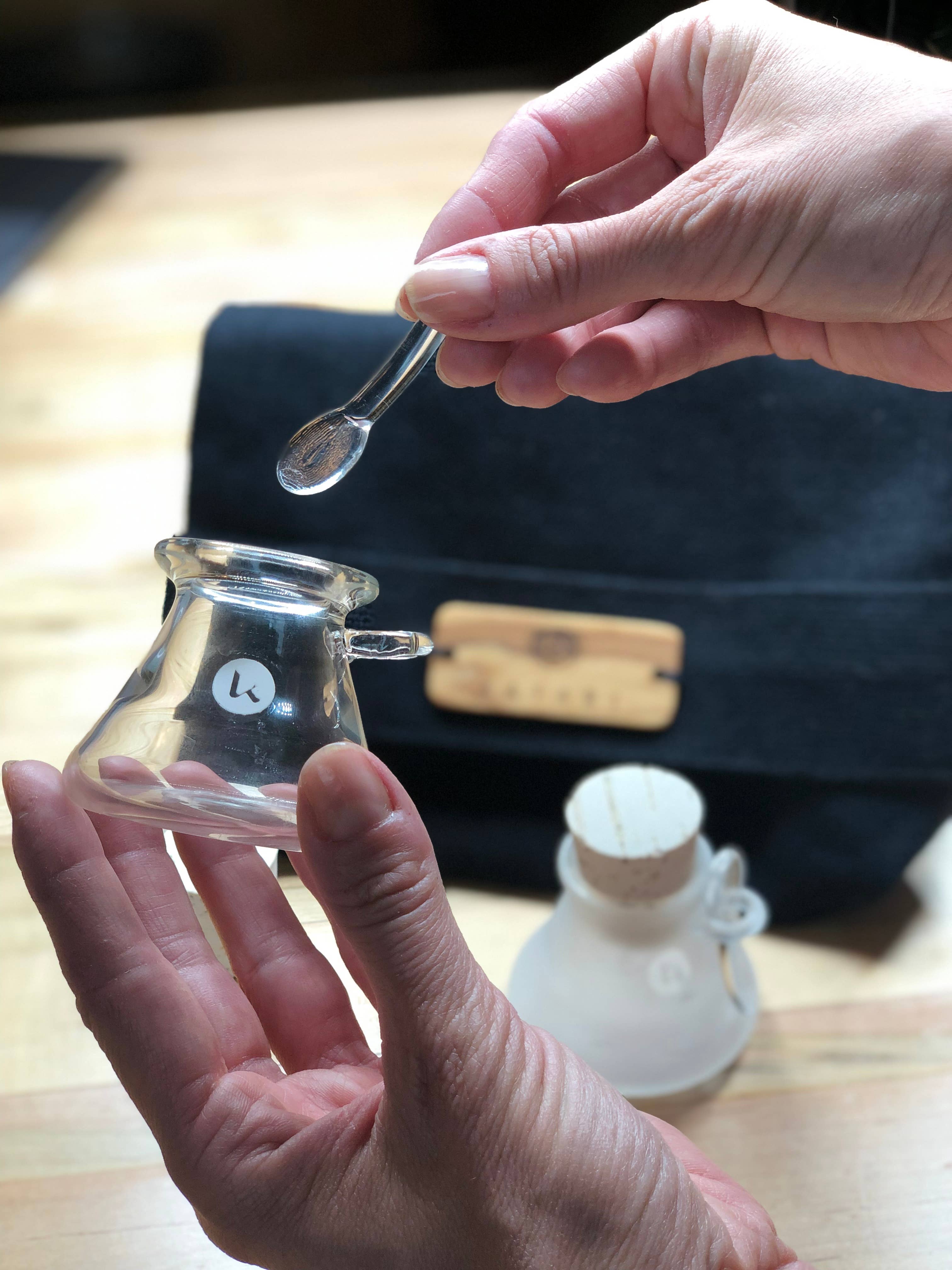 Katari Beauty - Wholesale Apothecary Jar - APOTHECARY SPA | 30 ml Handblown Masque Storage Jar4