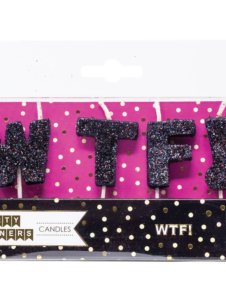 WTF! Candle Set for wholesale by Party Partners